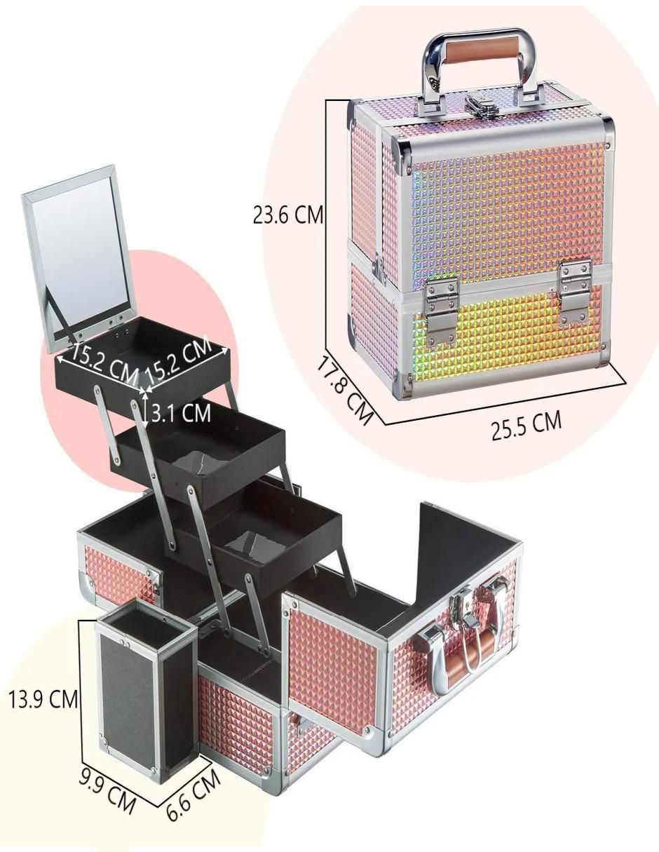 Neceser para maquillaje de ABS 5