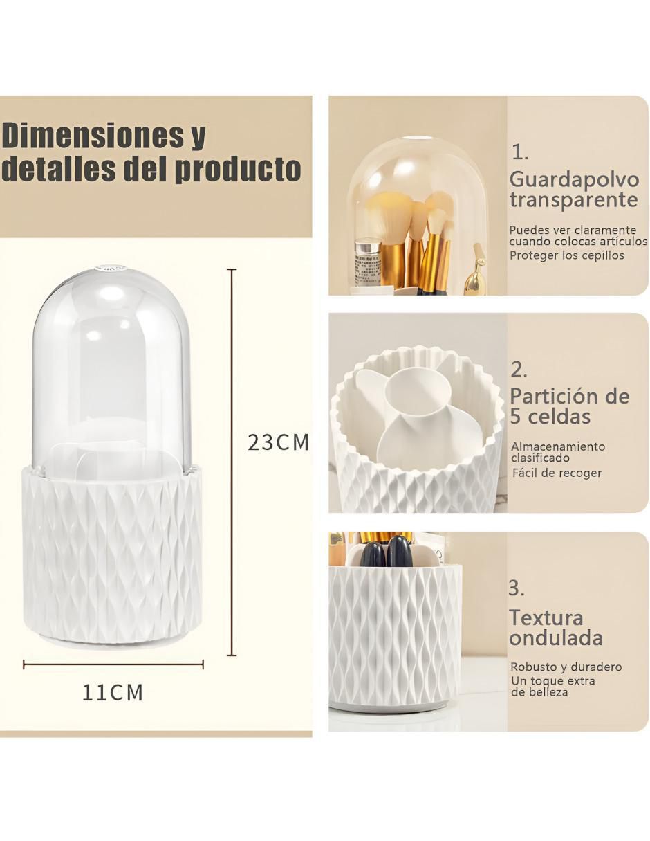 Cosmetiquera para maquillaje de policarbonato para mujer 4