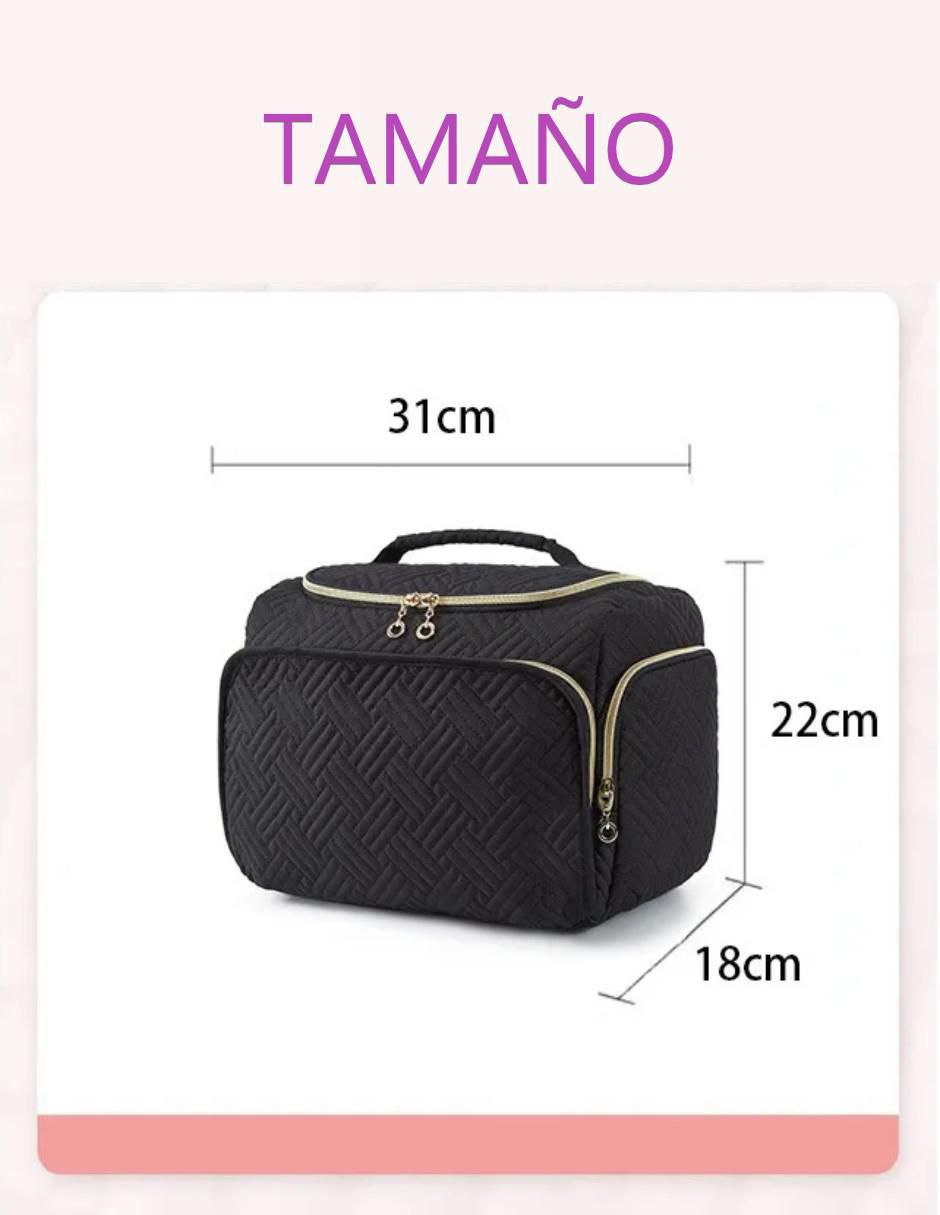 Cosmetiquera para maquillaje impermeable para mujer 4