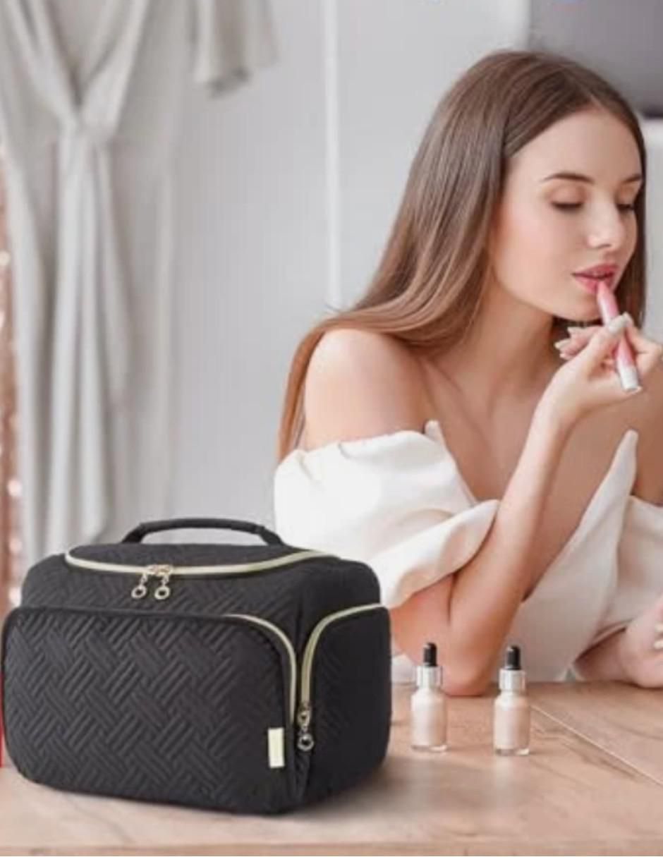 Cosmetiquera para maquillaje impermeable para mujer 3