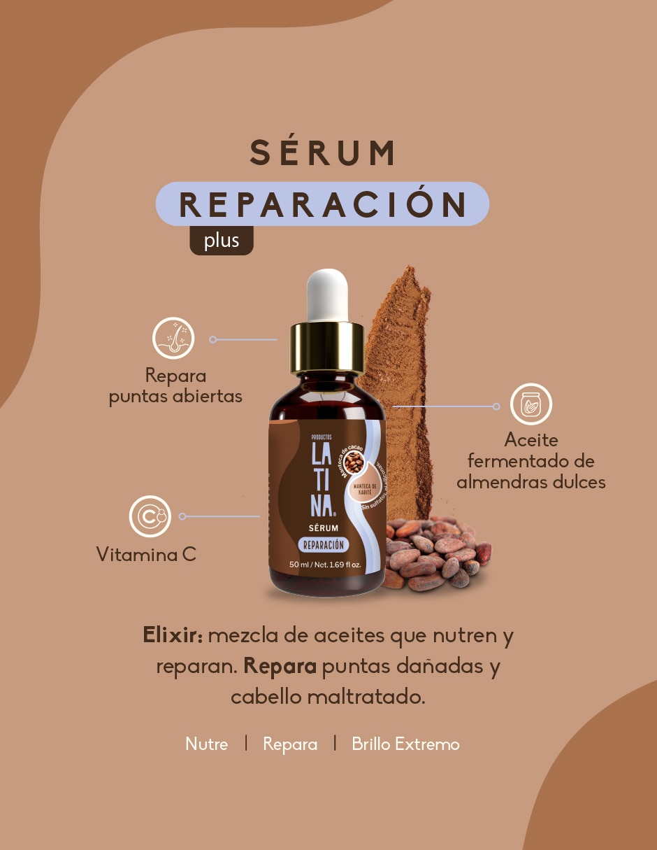 Aceite para cabello Sérum Reparación 50 ml 2