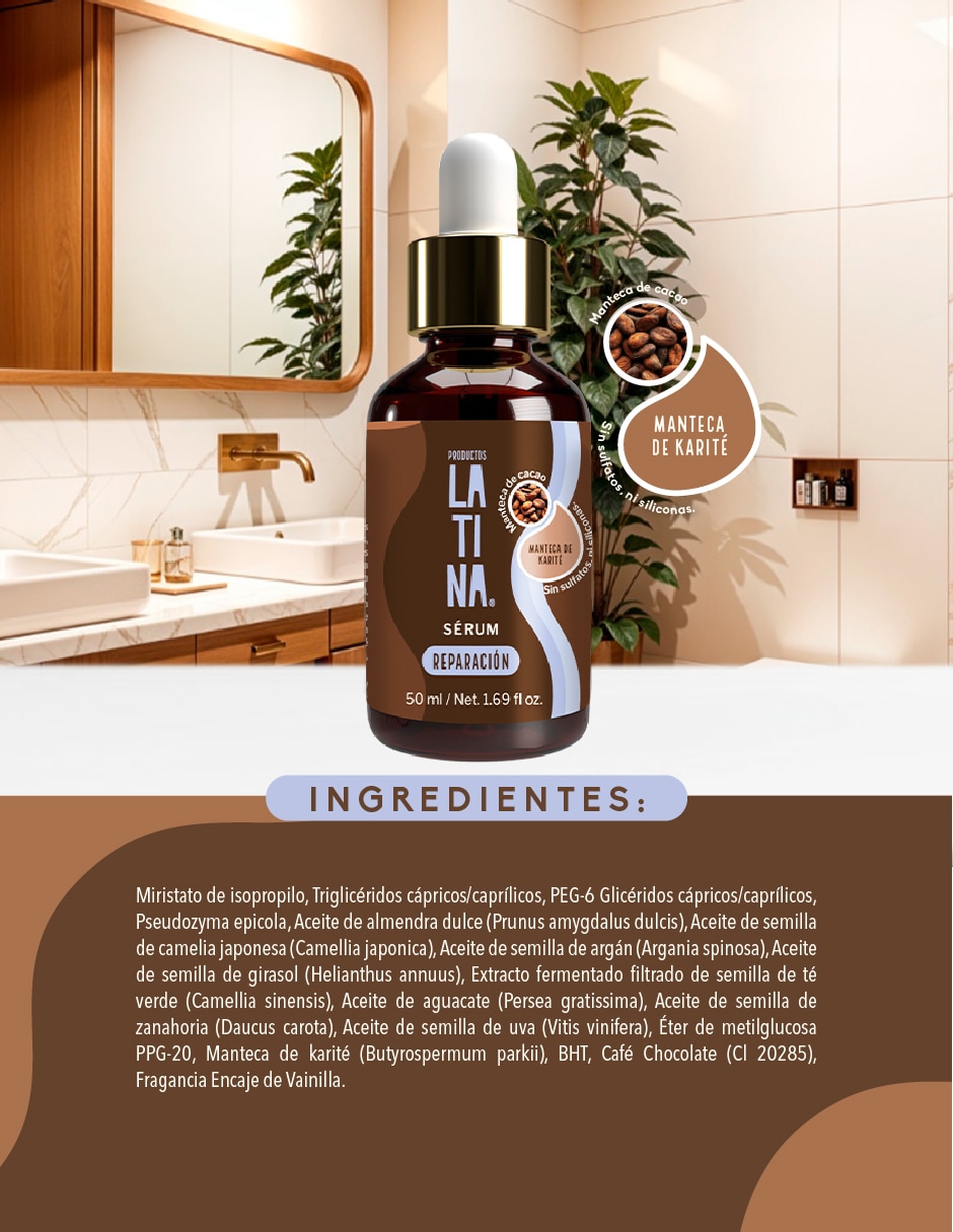 Aceite para cabello Sérum Reparación 50 ml 3