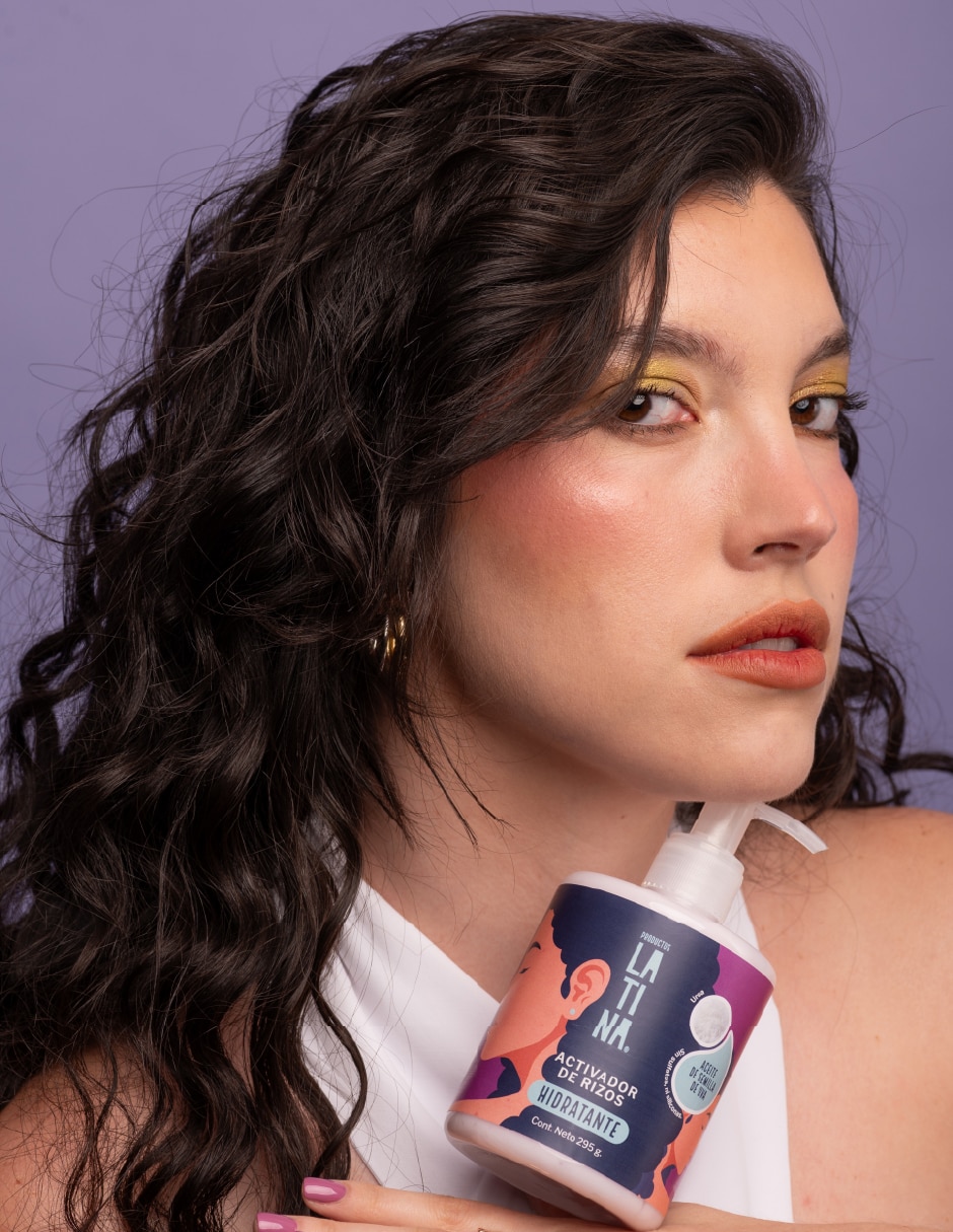Crema para cabello rizado Activador de rizos para hidratar 5