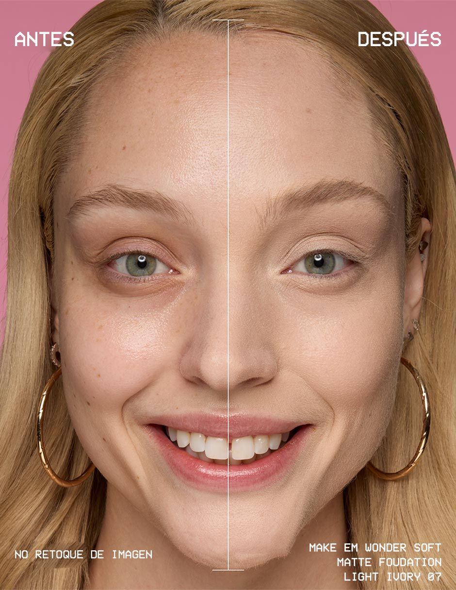 Base de maquillaje líquido Make EM WNDR mate 5