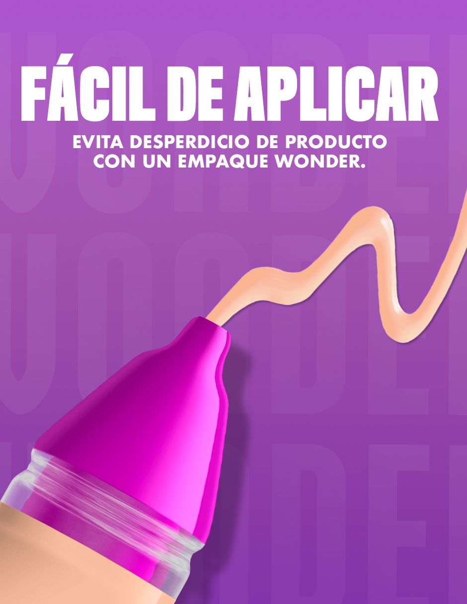 Base de maquillaje líquido Make EM WNDR mate 6