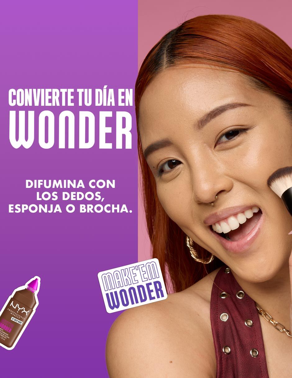 Base de maquillaje líquido Make EM WNDR mate 7