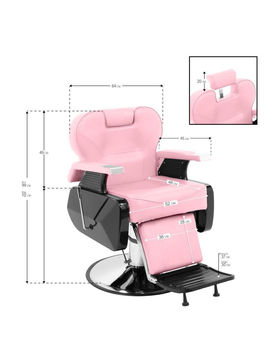 Sillón para barbería Tonsura 7