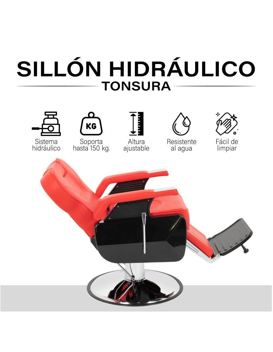 Sillón para barbería onof tonsura