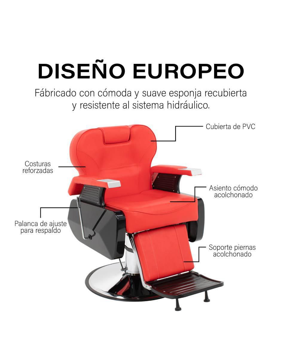 Sillón para barbería onof tonsura