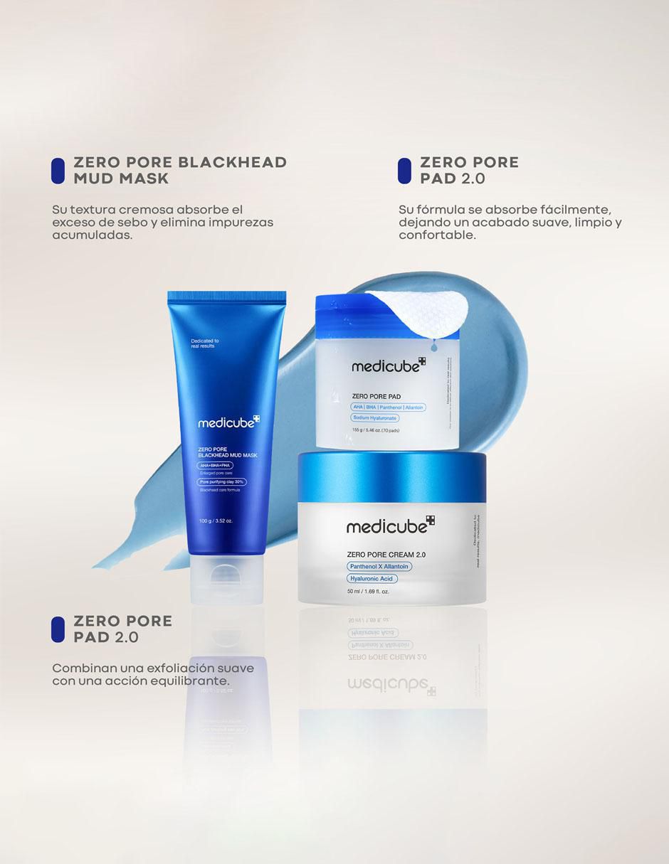 Set tratamiento facial Zero Pore purificador 4