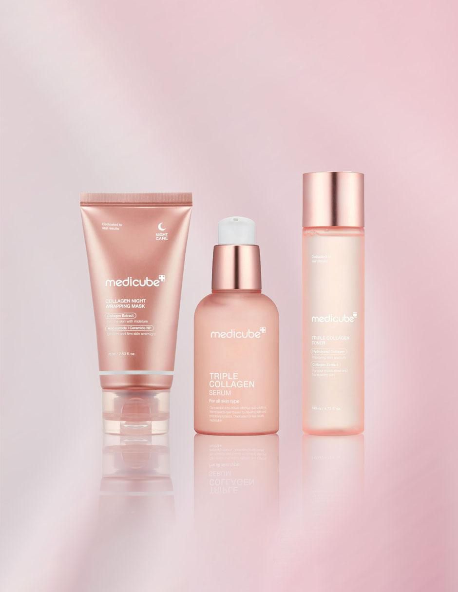 Set tratamiento facial Pack Triple Collagen – Reafirmante & Luminosidad reafirmante antiedad 2