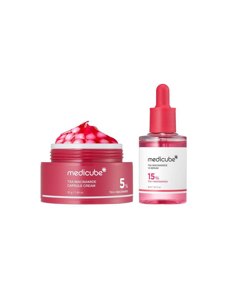 Set tratamiento facial TXA & Niacinamida – Claridad y Uniformidad antimanchas Set tratamiento facial TXA & Niacinamida – Claridad y Uniformidad antimanchas