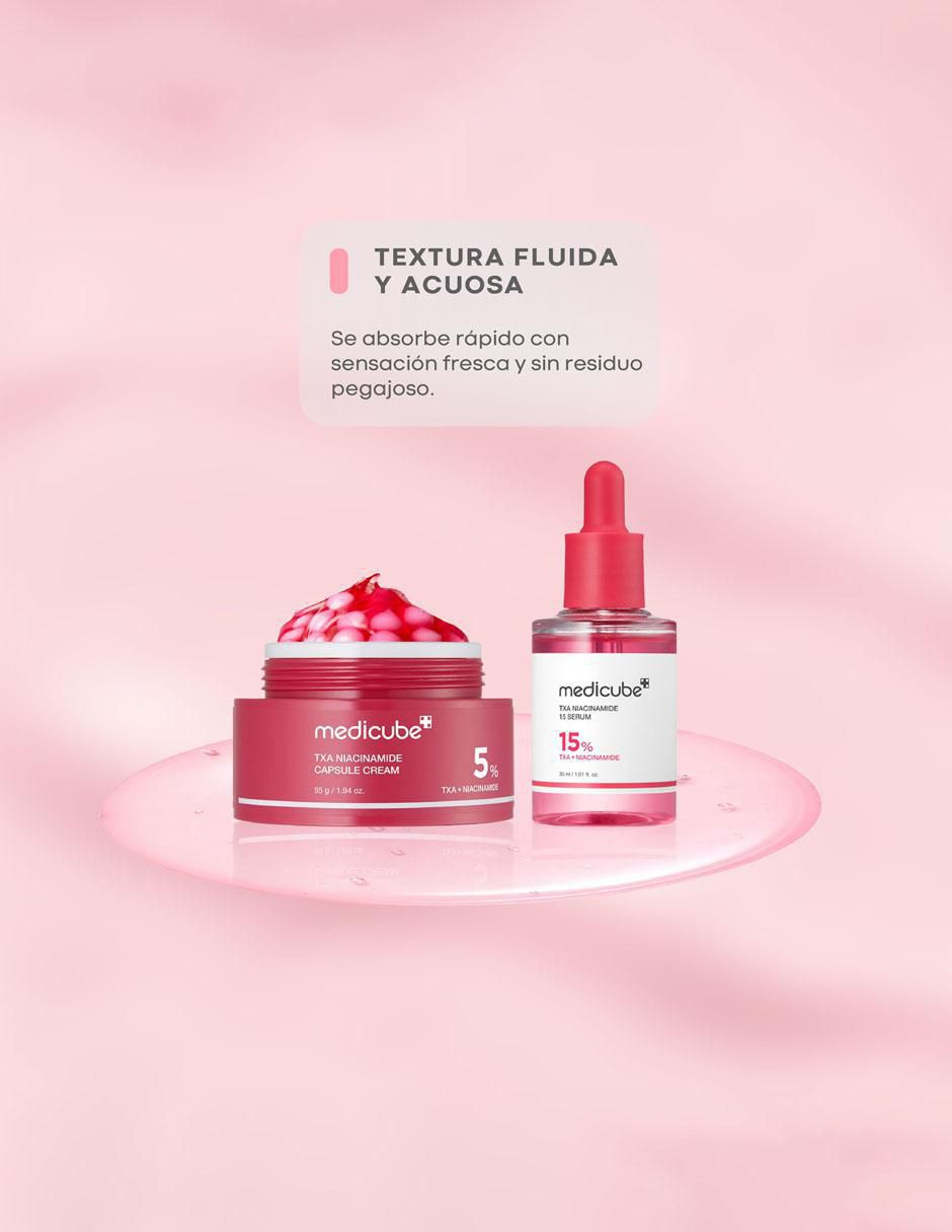 Set tratamiento facial TXA & Niacinamida – Claridad y Uniformidad antimanchas 4