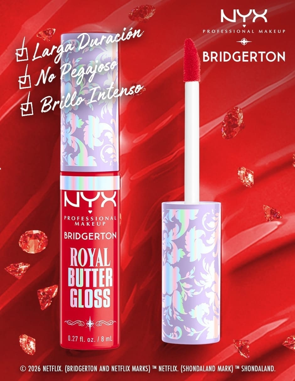 NYX BRIDGERTON 2 PIECE LIP KIT,ROJO