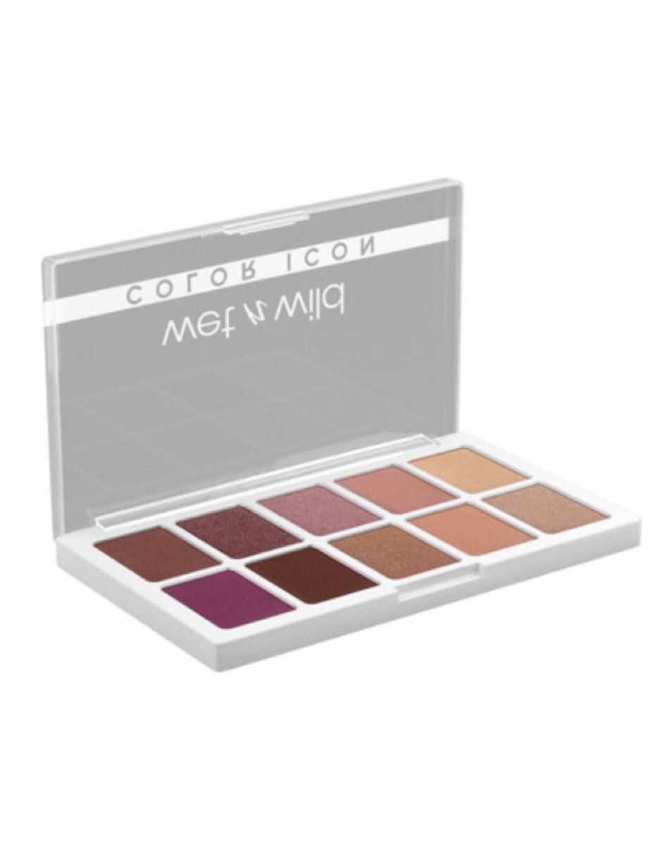 Paleta de sombras para ojos 10 tonos