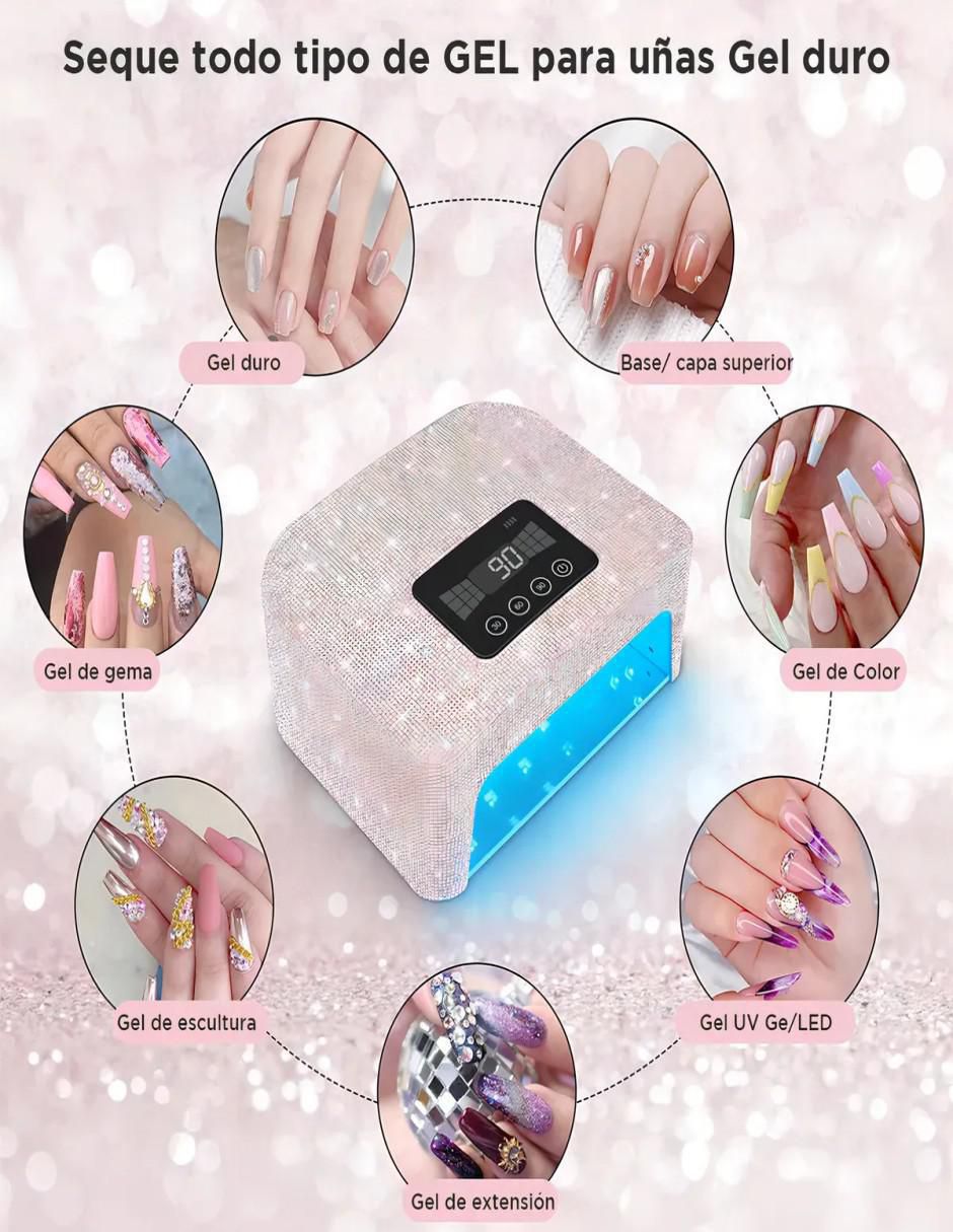 Lámpara LED para uñas 6
