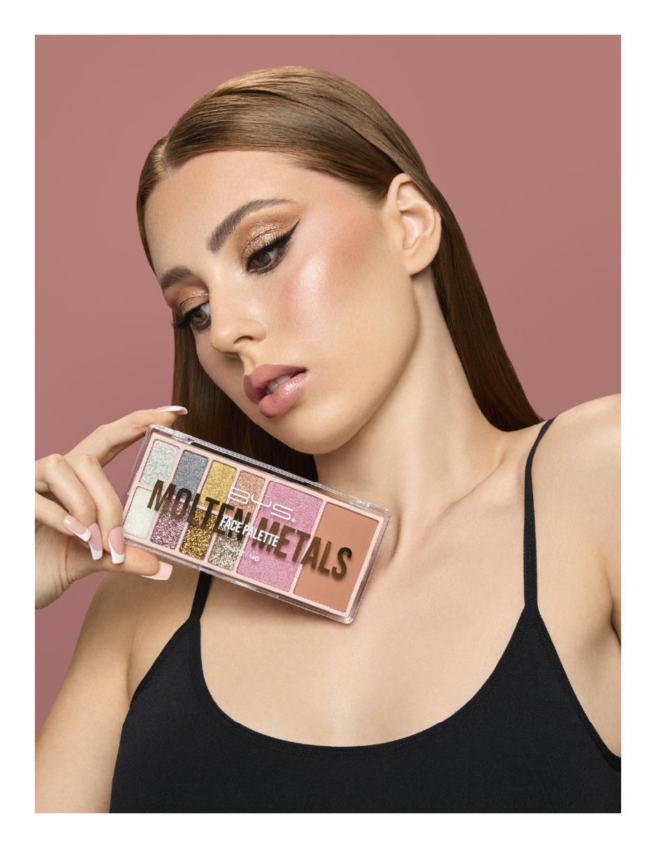 Paleta de sombras 10 tonos 7
