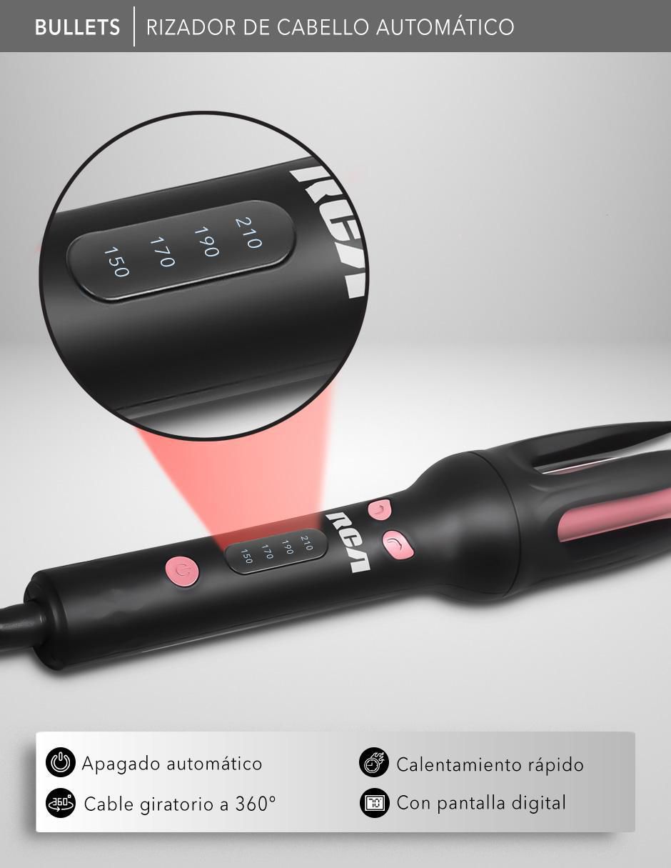 Rizadora de cabello RC-PR 40 mm de cerámica turmalina 2