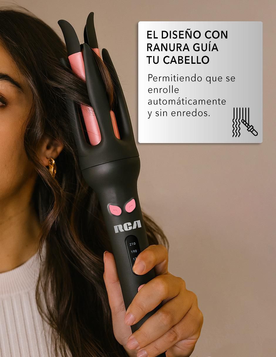 Rizadora de cabello RC-PR 40 mm de cerámica turmalina 7