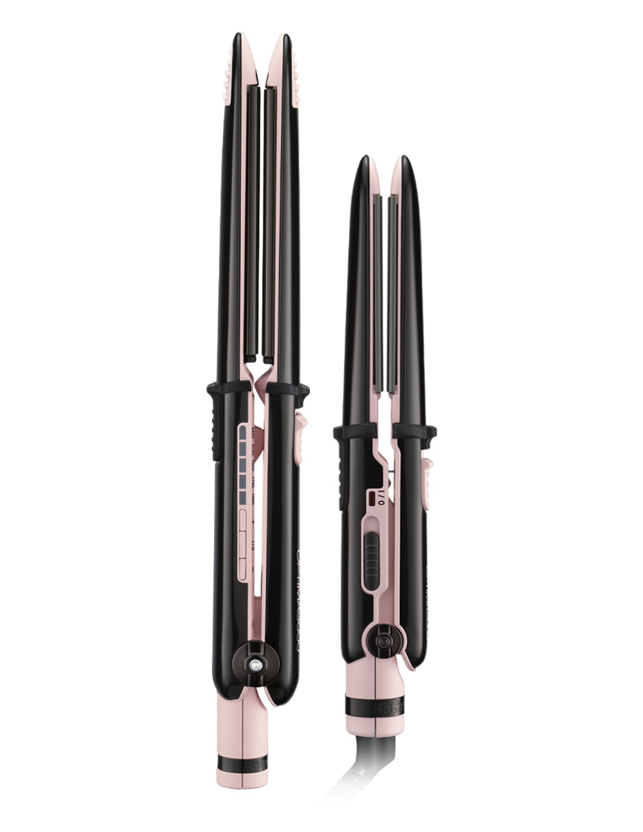 Set alaciadora Optimas Sugar Pink 2 piezas Set alaciadora Optimas Sugar Pink 2 piezas