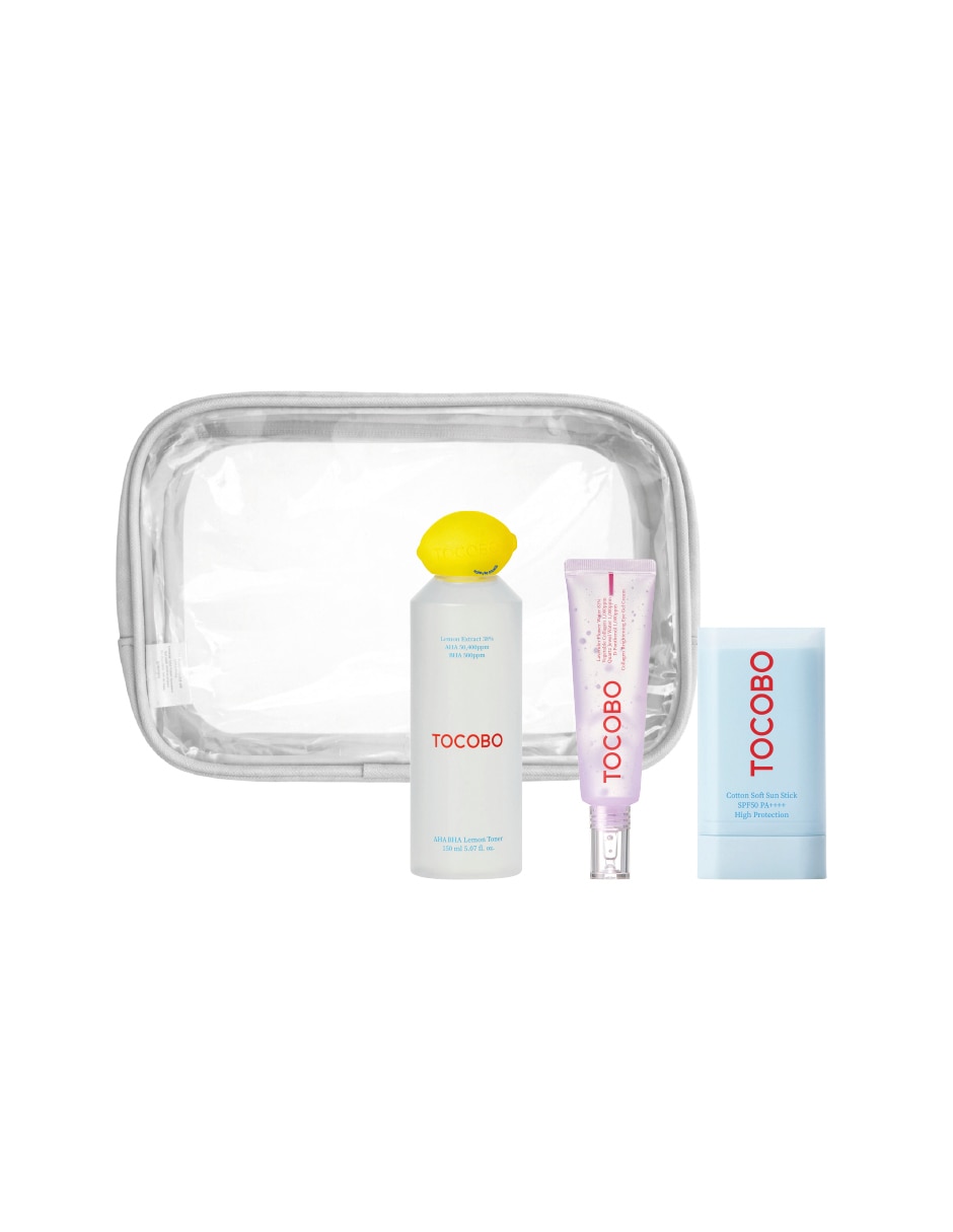 Kit de tratamiento facial Kit fresh skin hidrata, protege y limpia Luminosidad