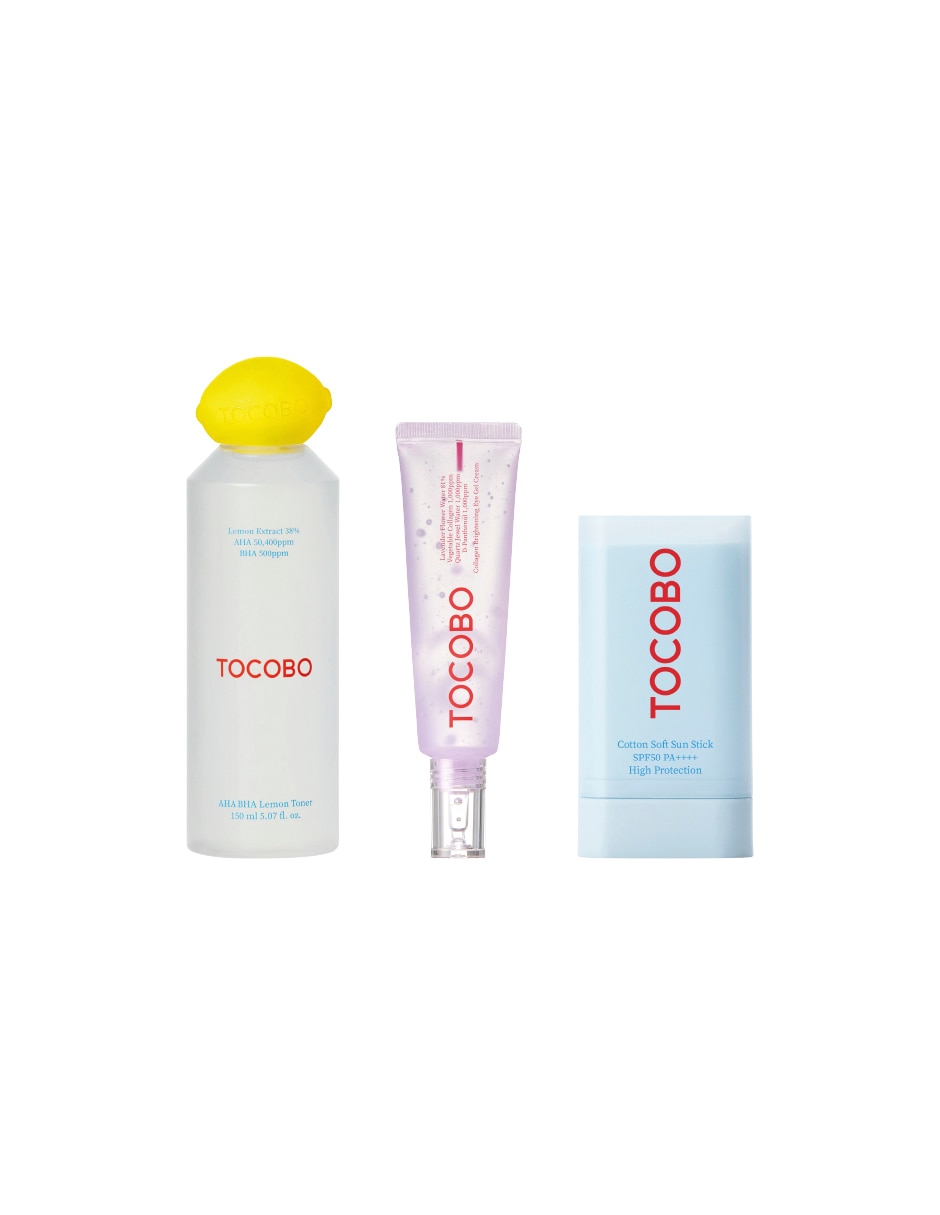 Kit de tratamiento facial Kit fresh skin hidrata, protege y limpia Luminosidad 2
