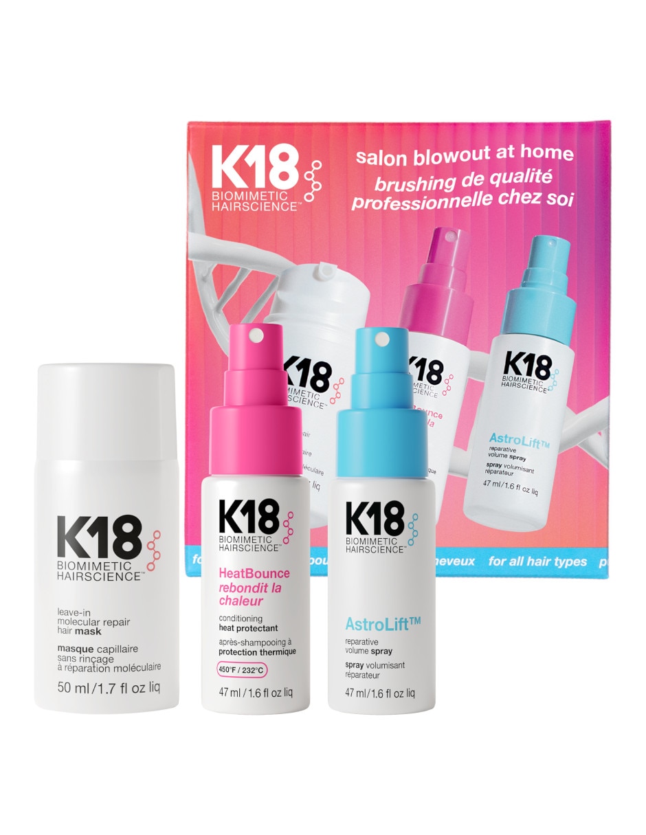 Set capilar Kit Salon Blowout at Home para todo tipo 3 piezas