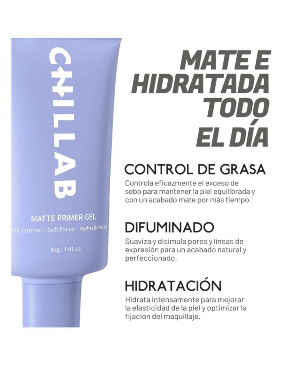 Primer maquillaje Matte Primer Gel Hidratante y Matificante 3
