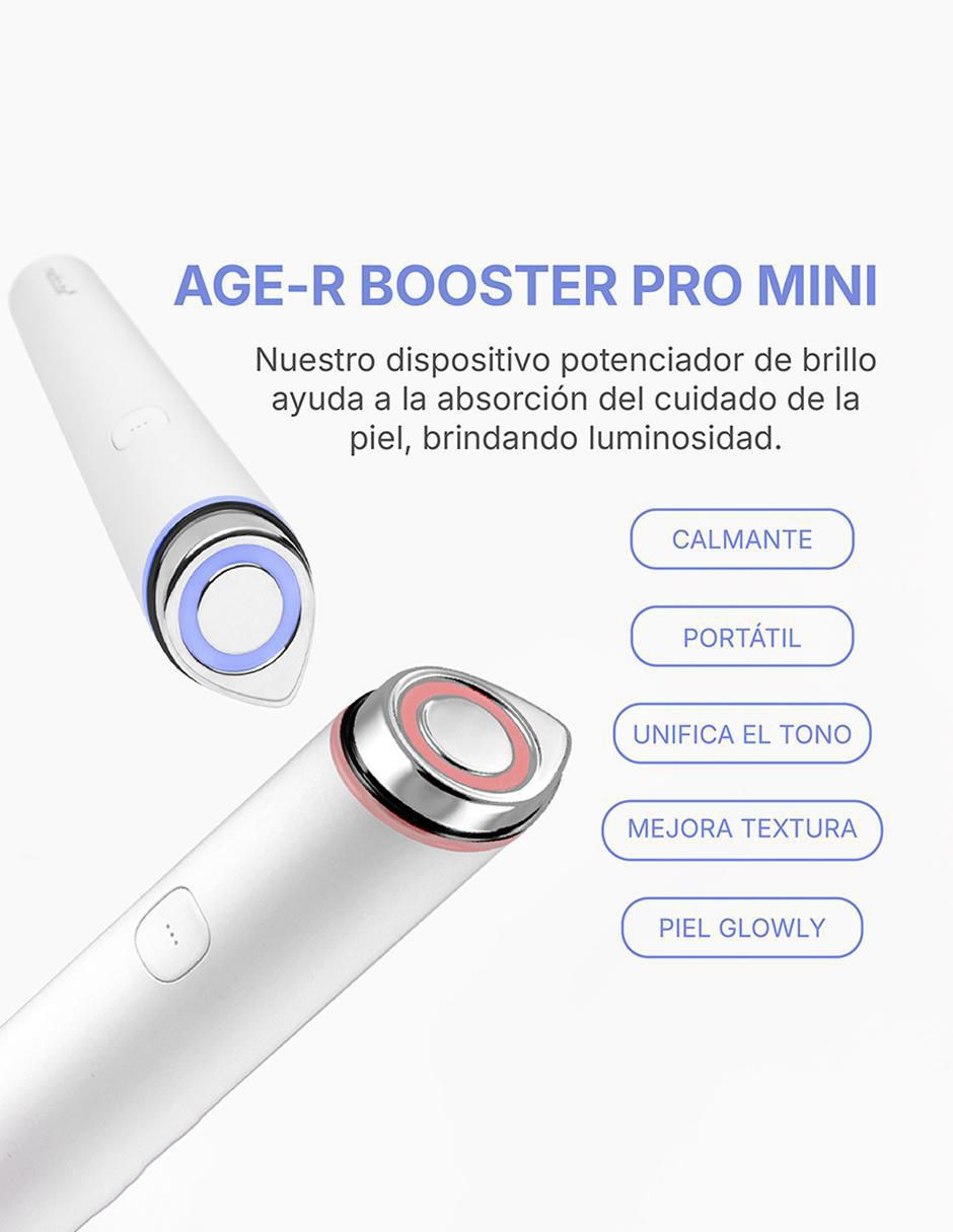 Kit tratamiento facial Booster Pro mini + Suero Exosomas dermatológico 3