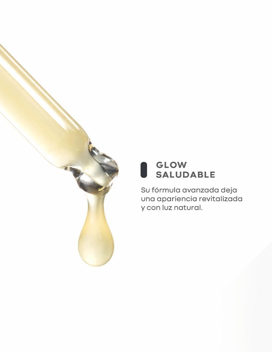 Tratamiento facial Booster pro + glutathione glow serum dermatológico 3