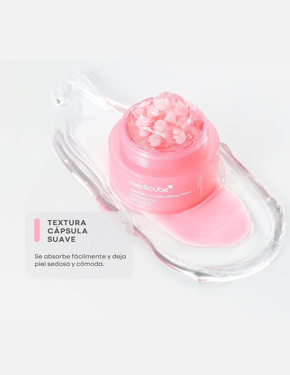 Tratamiento facial Pink serum + cream + gel reparador 2