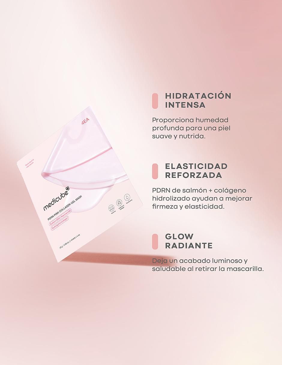 Tratamiento facial Pink serum + cream + gel reparador 5