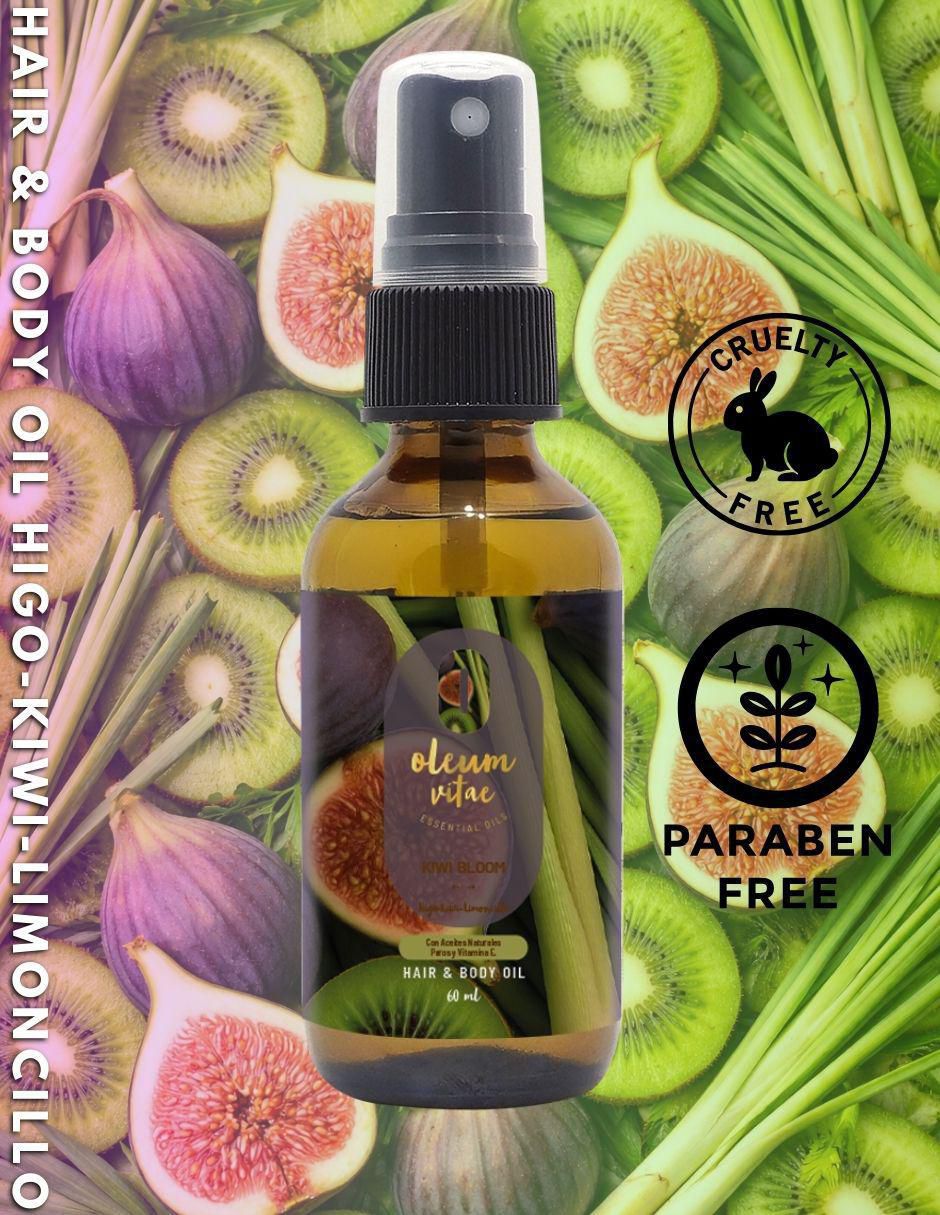 Aceite esencial de higo, kiwi y limoncillo 60 ml 5