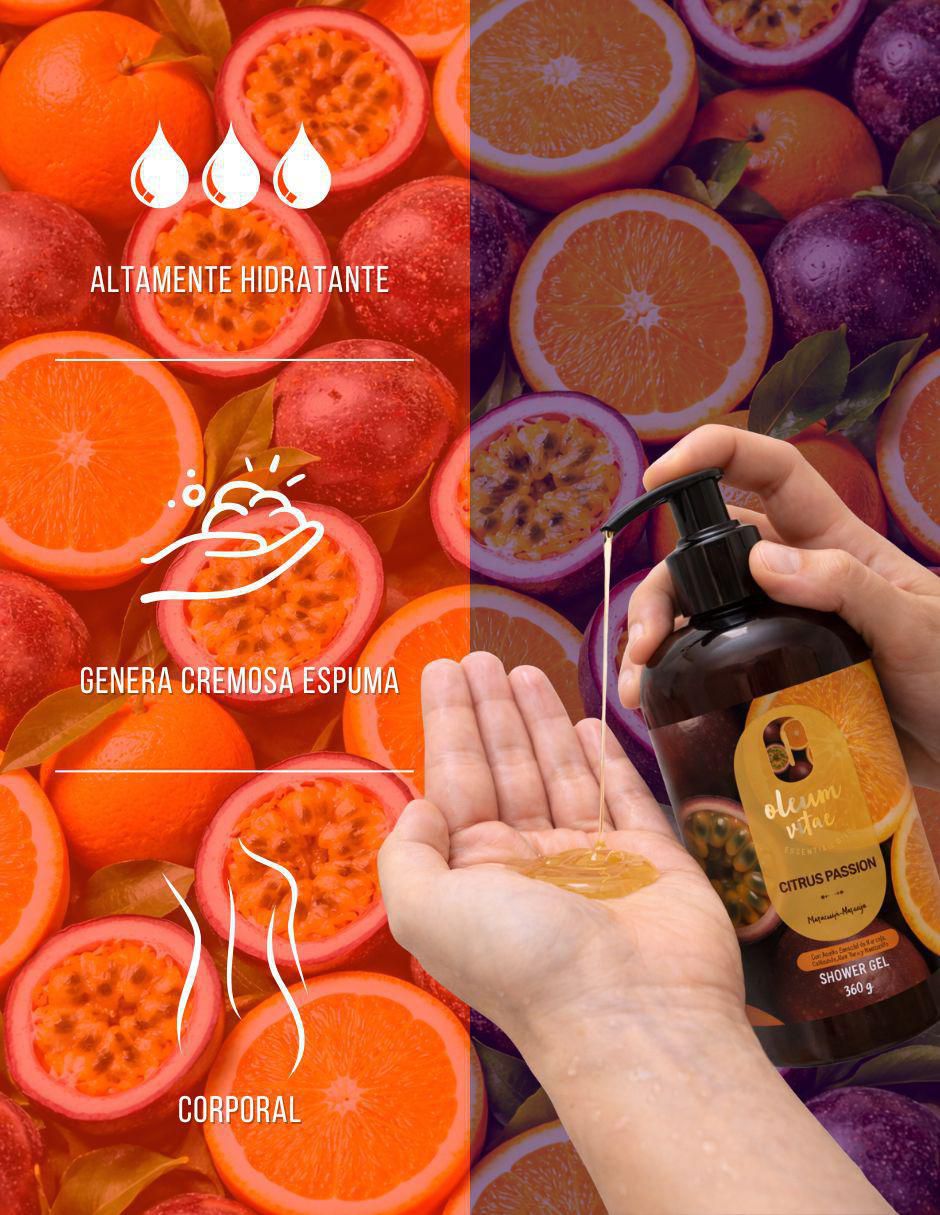 Gel corporal hidratante Citrus Passion 5