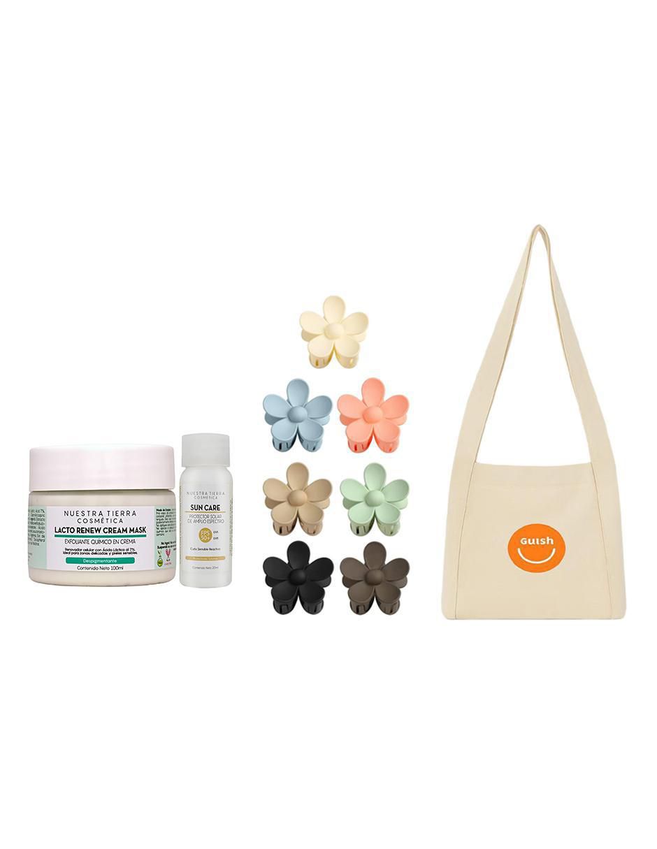Kit de exfoliante Nuestra Tierra Cosmetica para piel sensible