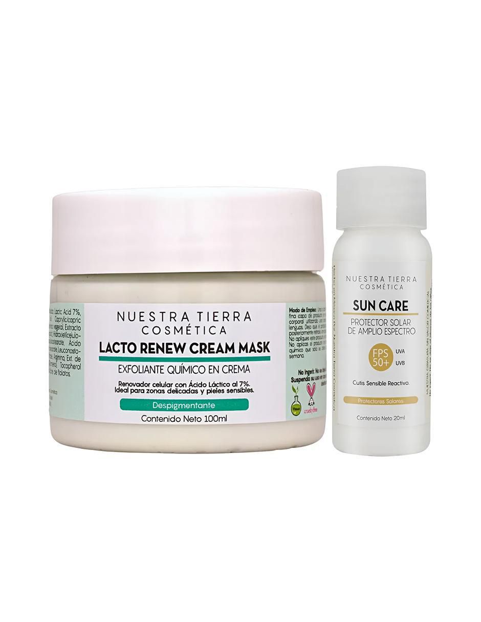 Kit de exfoliante Nuestra Tierra Cosmetica para piel sensible 2
