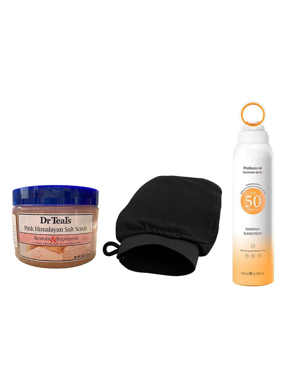 Kit de exfoliante corporal Sal del Himalaya todo tipo de piel