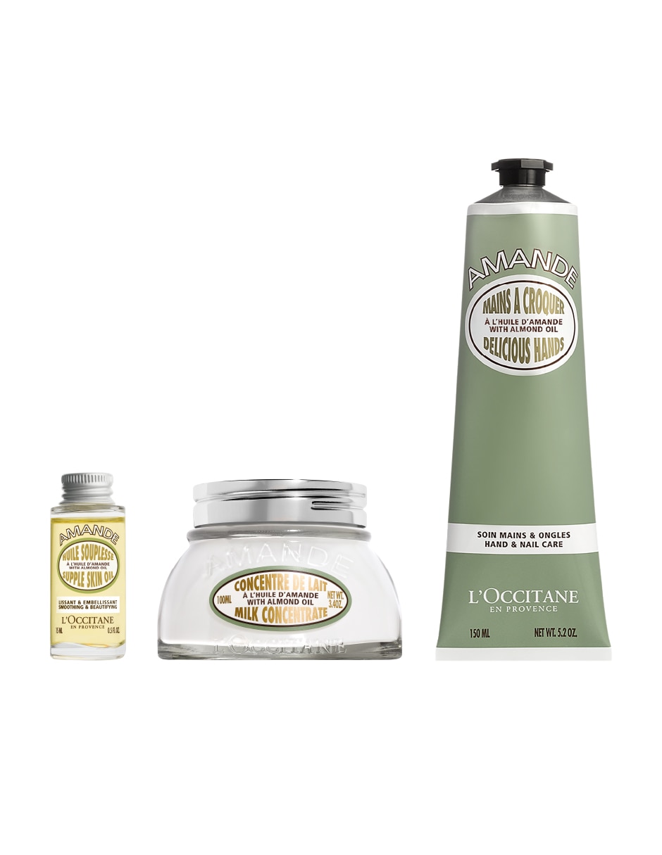 Kit tratamiento corporal Almond Full hidratante Amande
