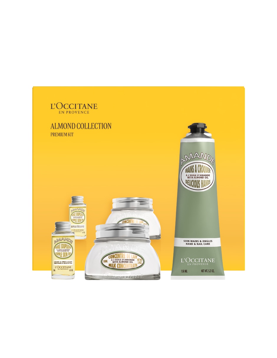 Kit tratamiento corporal Almond Full hidratante Amande 2