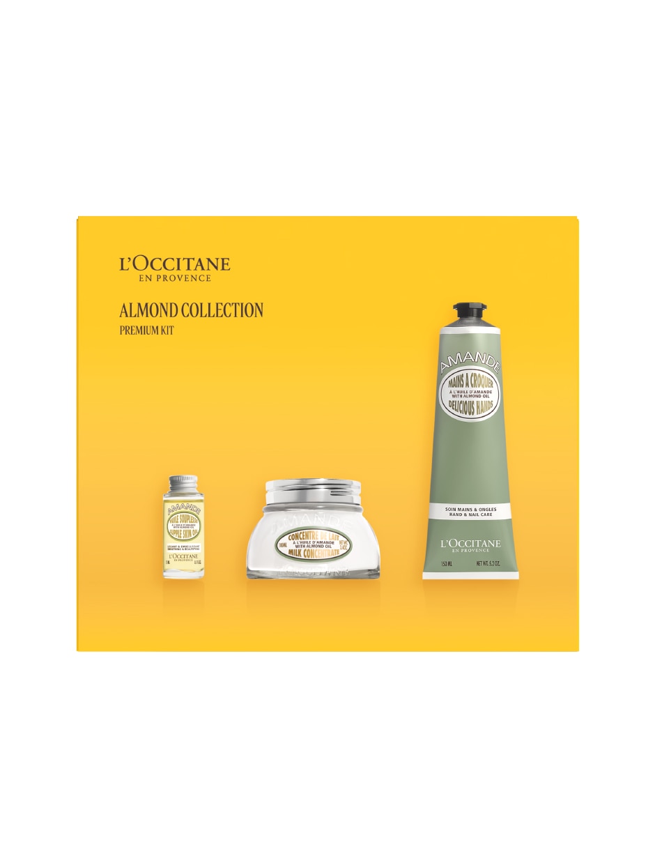 Kit tratamiento corporal Almond Full hidratante Amande 3
