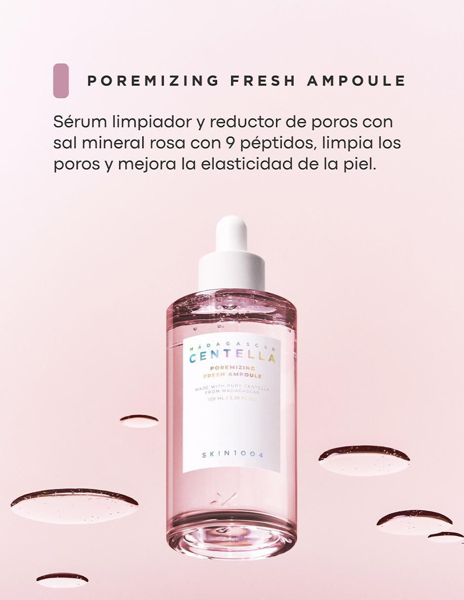 Kit tratamiento facial Madagascar Centella purificador Poremizing 5