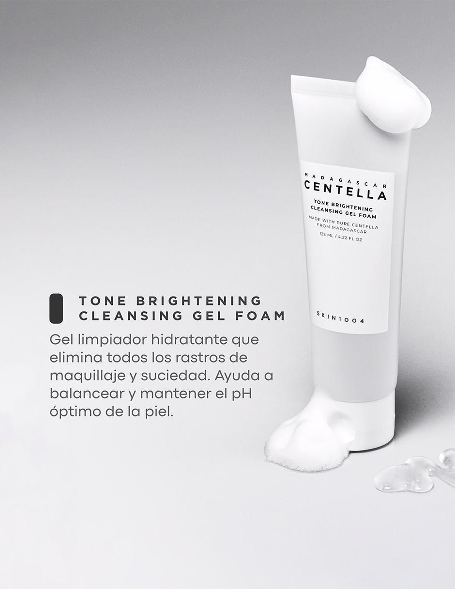 Kit tratamiento facial Madagascar Centella hidrata, protege y limpia Tone Bightening 2