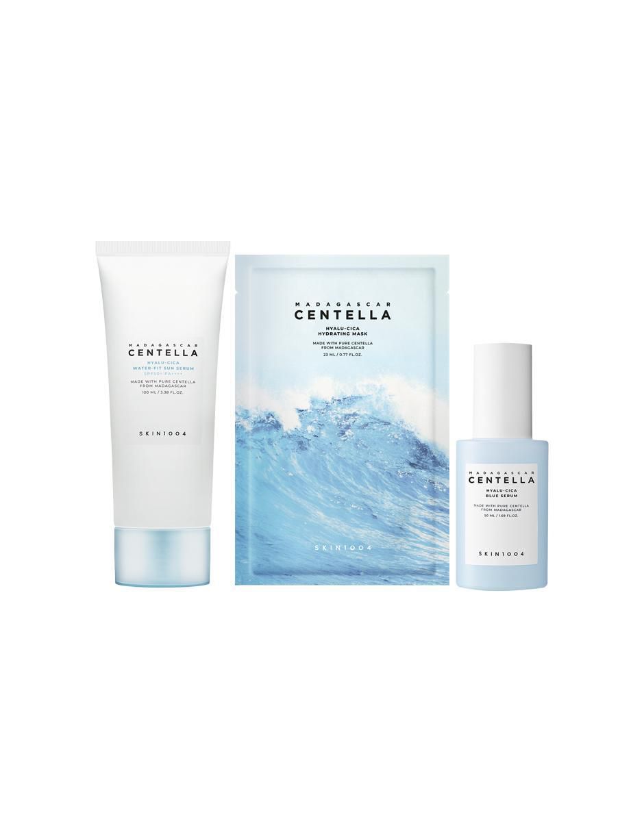 Kit tratamiento facial Madagascar Centella hidrata, protege y limpia Hyalu-Cica Kit tratamiento facial Madagascar Centella hidrata, protege y limpia Hyalu-Cica