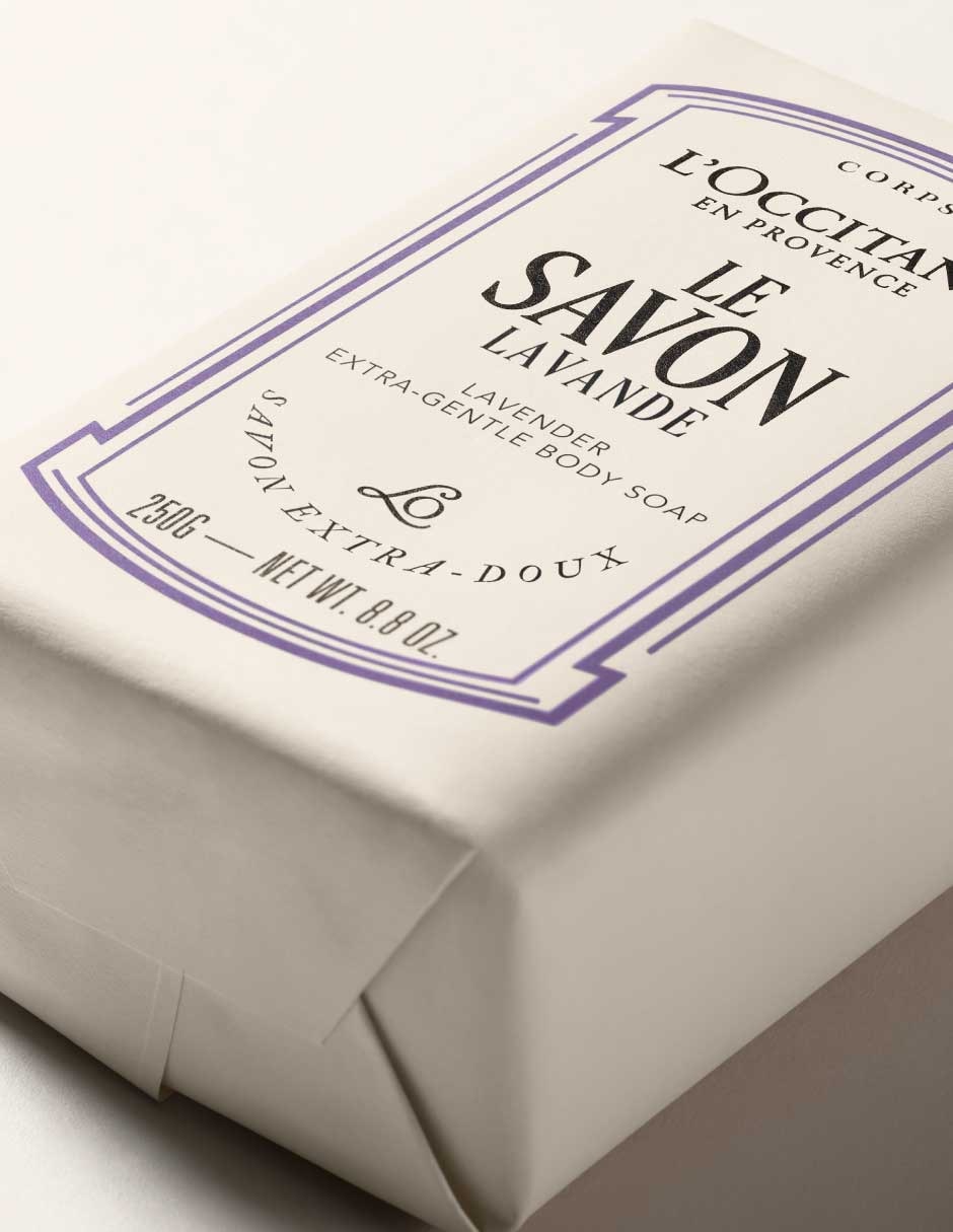 Jabón corporal Soap Shea Lavender 250 g 3