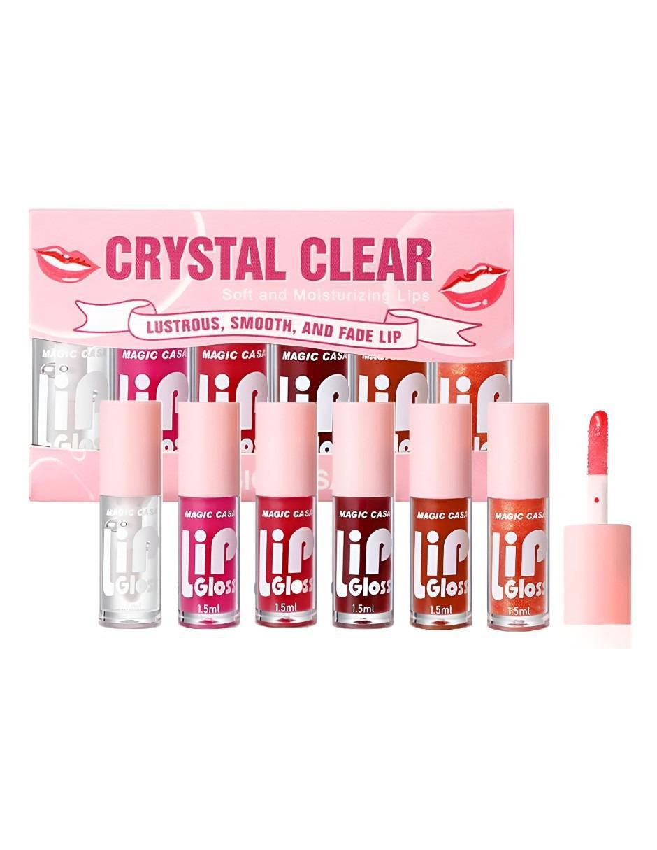 Set de labial brillante Crystal Clear Set de labial brillante Crystal Clear