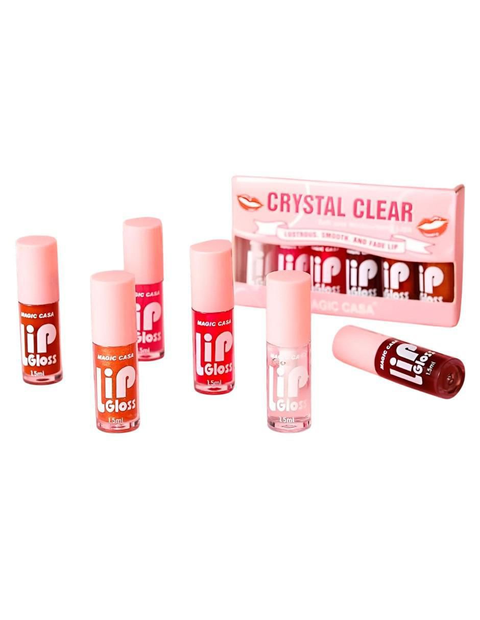 Set de labial brillante Crystal Clear 2