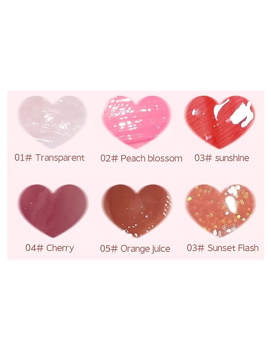 Set de labial brillante Crystal Clear 3