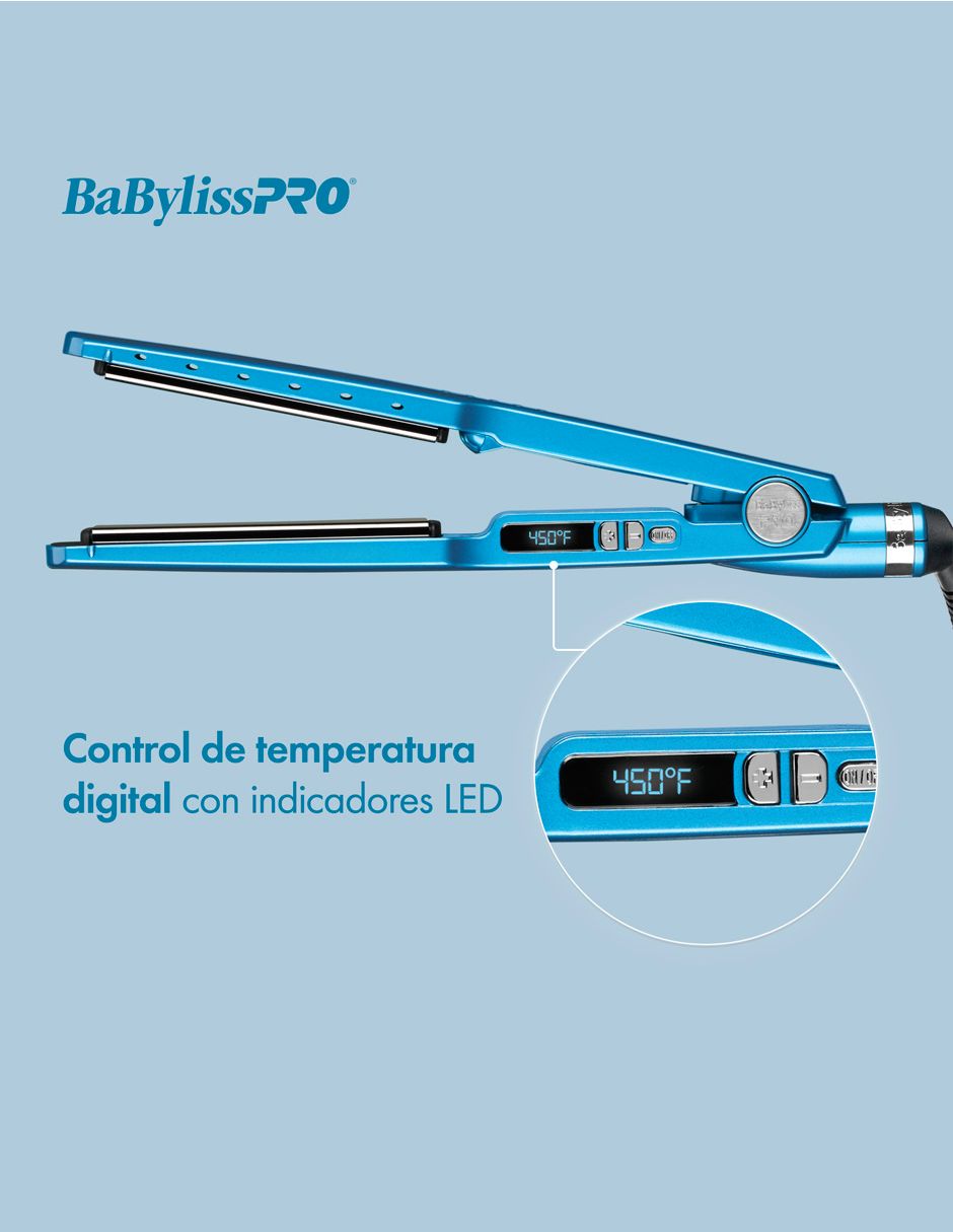 Alaciadora BABNT2091TES placas de nano titanium 6